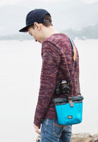 Hellolulu Matt Camera Bag, Blue