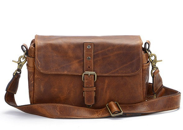 ONA The Bowery Camera Bag - Antique Cognac