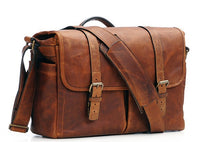 ONA Brixton Camera and Laptop Messenger Bag, Antique Cognac