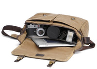 ONA Brixton Camera and Laptop Messenger Bag, Black